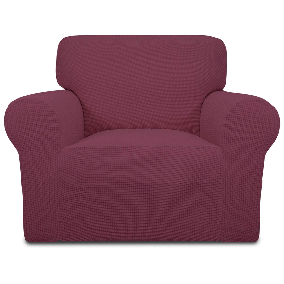 Easy-Going Stretch Couch Covers for Sofa Washable Large Dark Gray