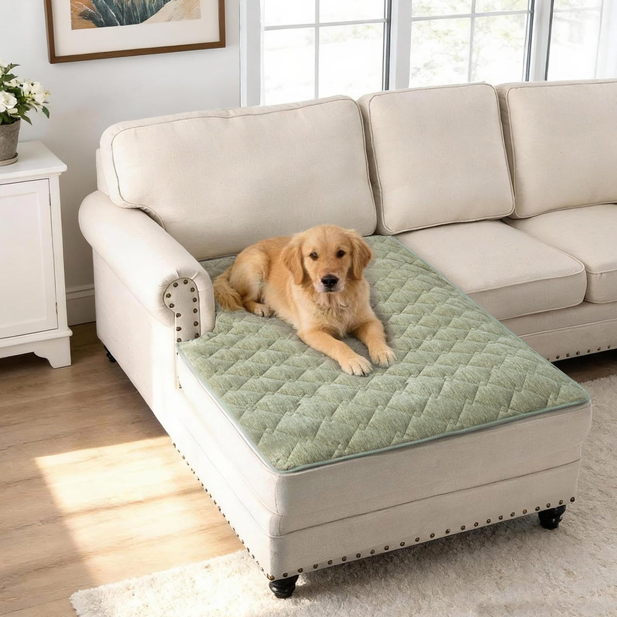 H.VERSAILTEX Couch Cover for Dogs, Non-Slip Washable Pet Sofa Protector