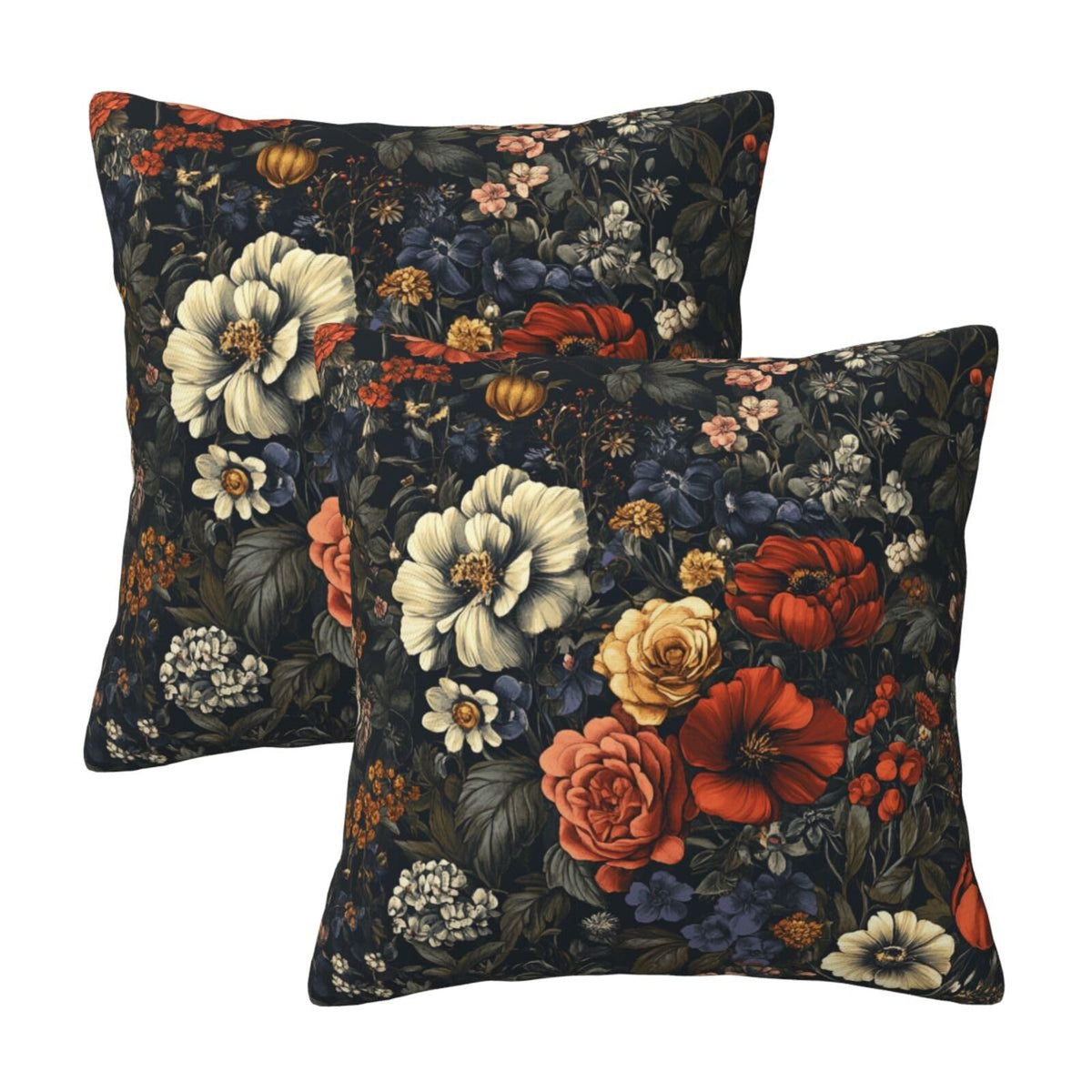 Landscape Throw Pillow Covers 18x18 Inch Set of 2 Western Decorative Cushion Cases for Couch Living Room Bedroom