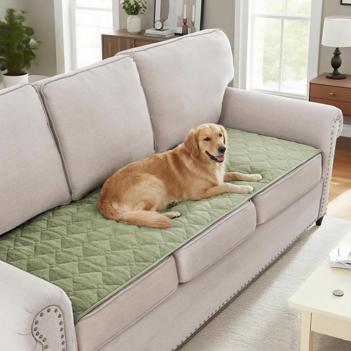 H.VERSAILTEX Couch Cover for Dogs, Non-Slip Washable Pet Sofa Protector