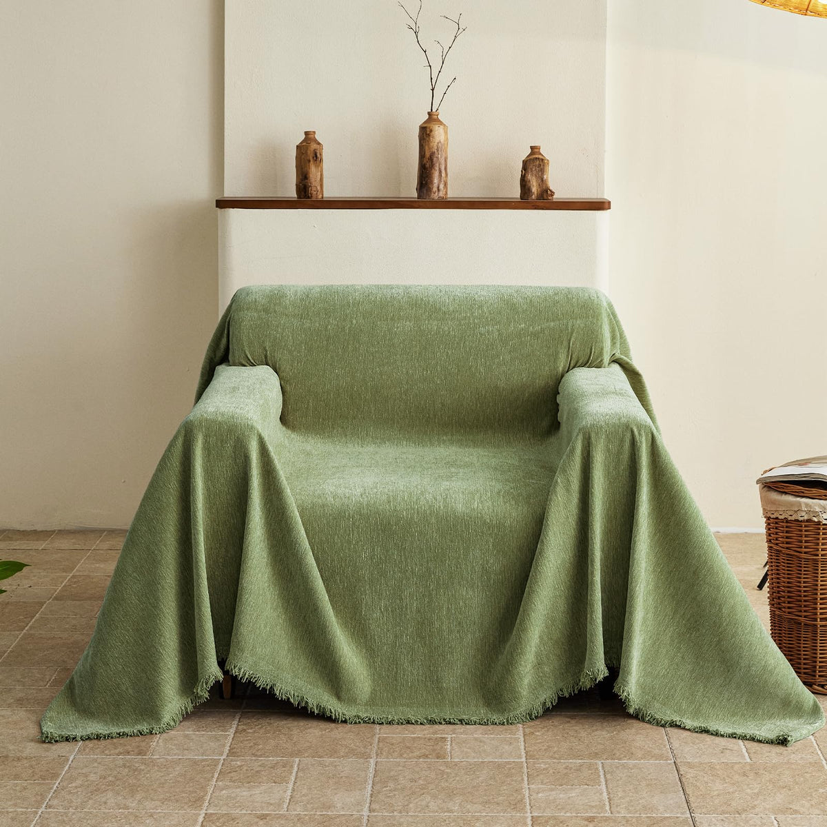 Couch Cover for Sofa, Boho Sofa Covers Washable 3 Cushion for Dogs