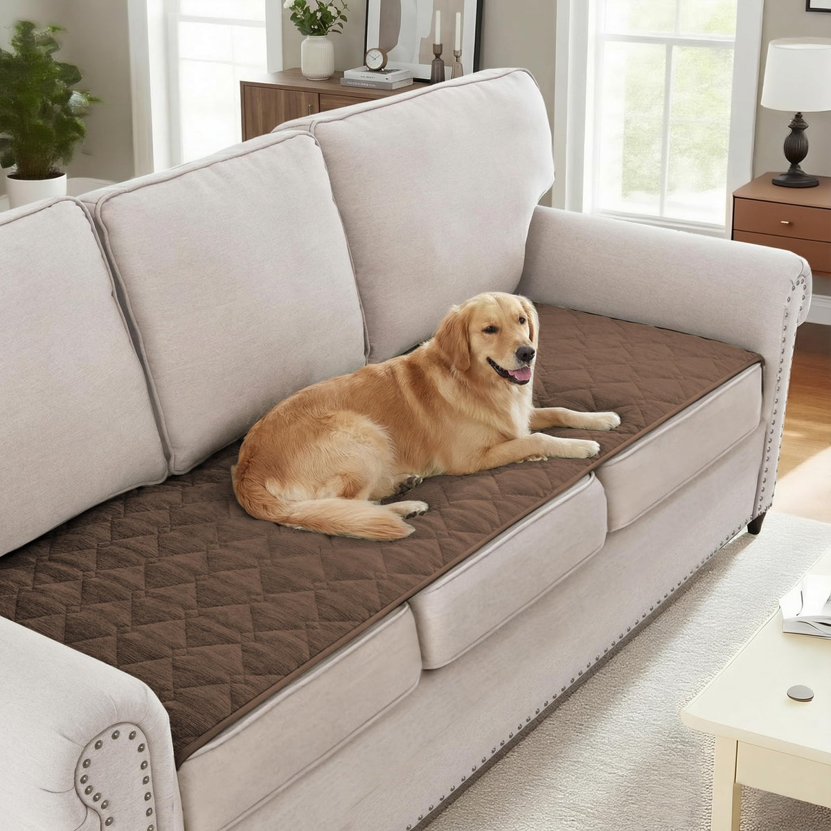 H.VERSAILTEX Couch Cover for Dogs, Non-Slip Washable Pet Sofa Protector