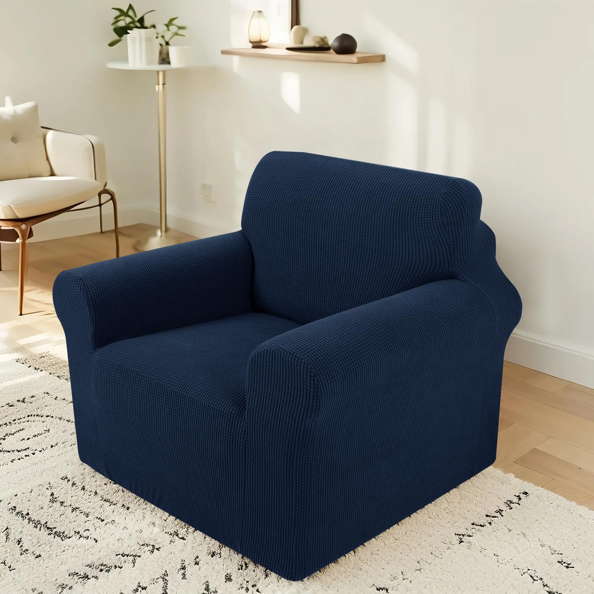 Stretch Couch Covers for Sofa Washable, Large, Chocolate
