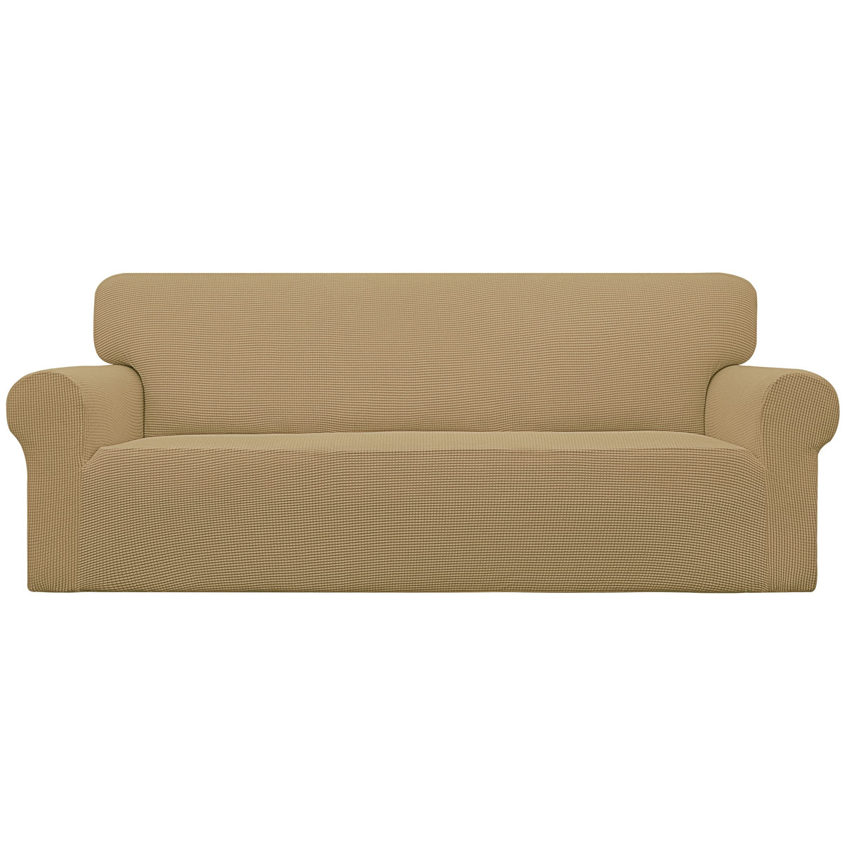 Easy-Going Stretch Couch Covers for Sofa Washable Large Chocolate