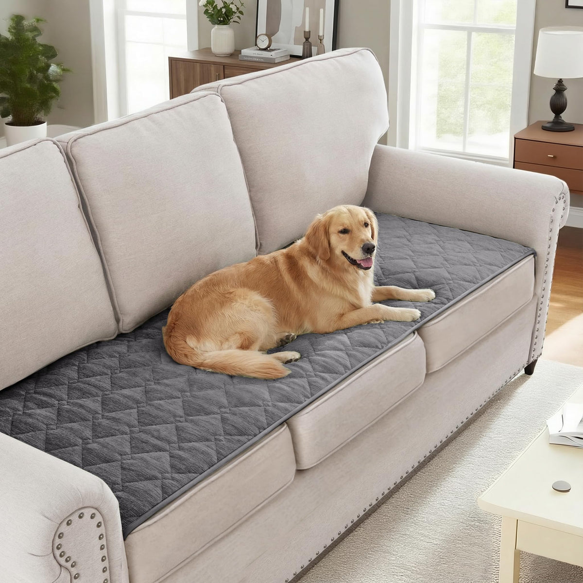 H.VERSAILTEX Couch Cover for Dogs, Non-Slip Washable Pet Sofa Protector