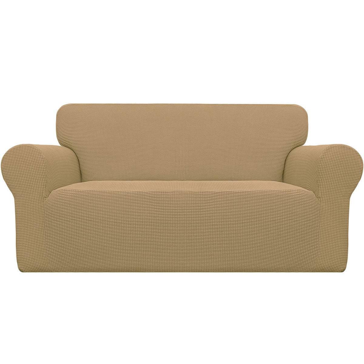 Easy-Going Stretch Couch Covers for Sofa Washable Large Camel
