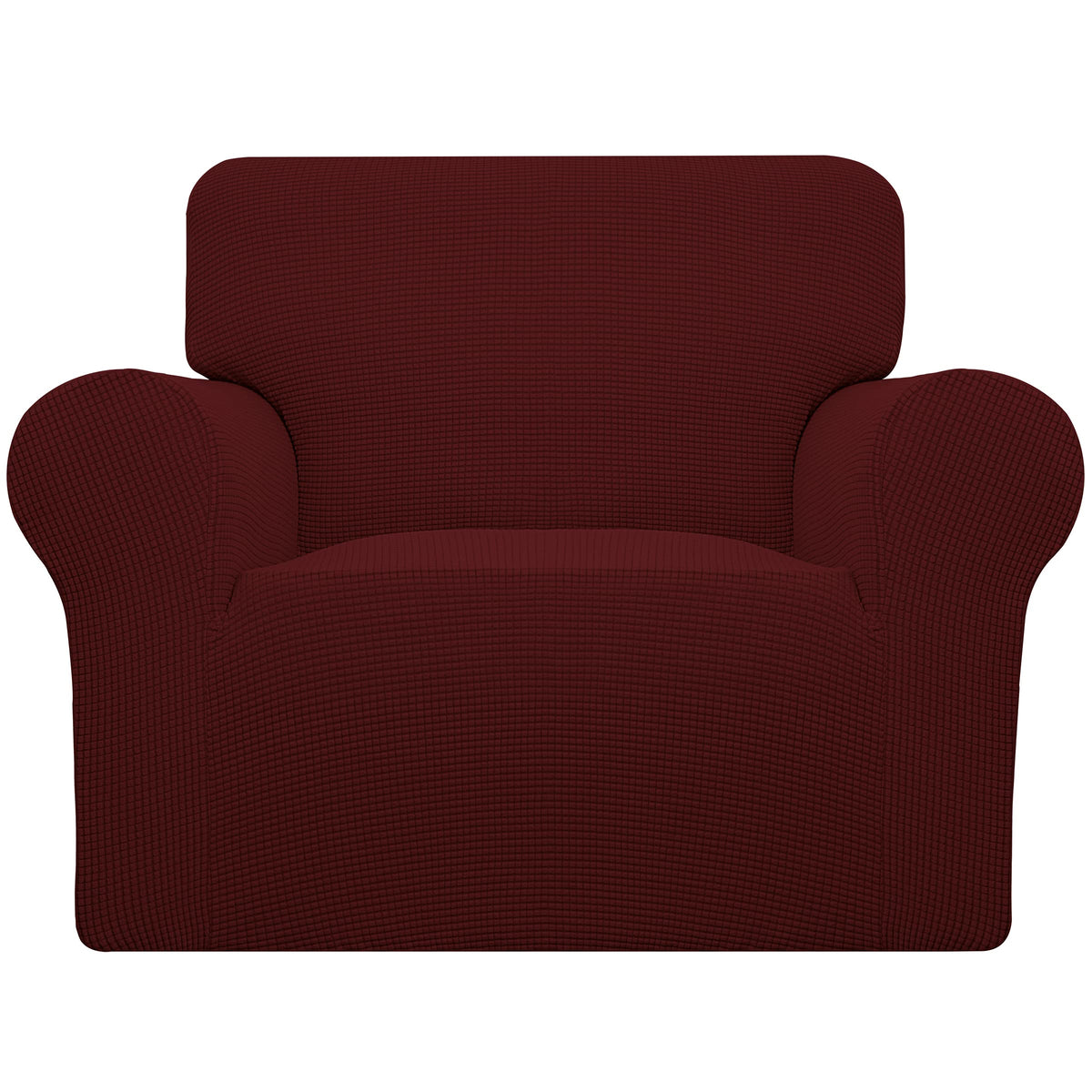 Easy-Going Stretch Couch Covers for Sofa Washable Large Dark Gray