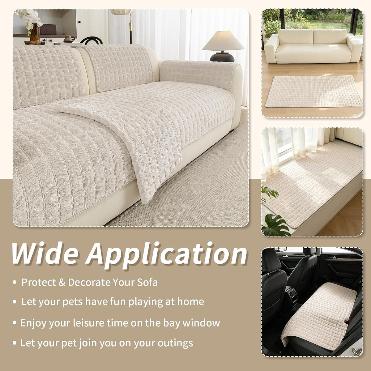 Couch Covers for Sectional Sofa, Sectional Couch Covers for Dogs Pets