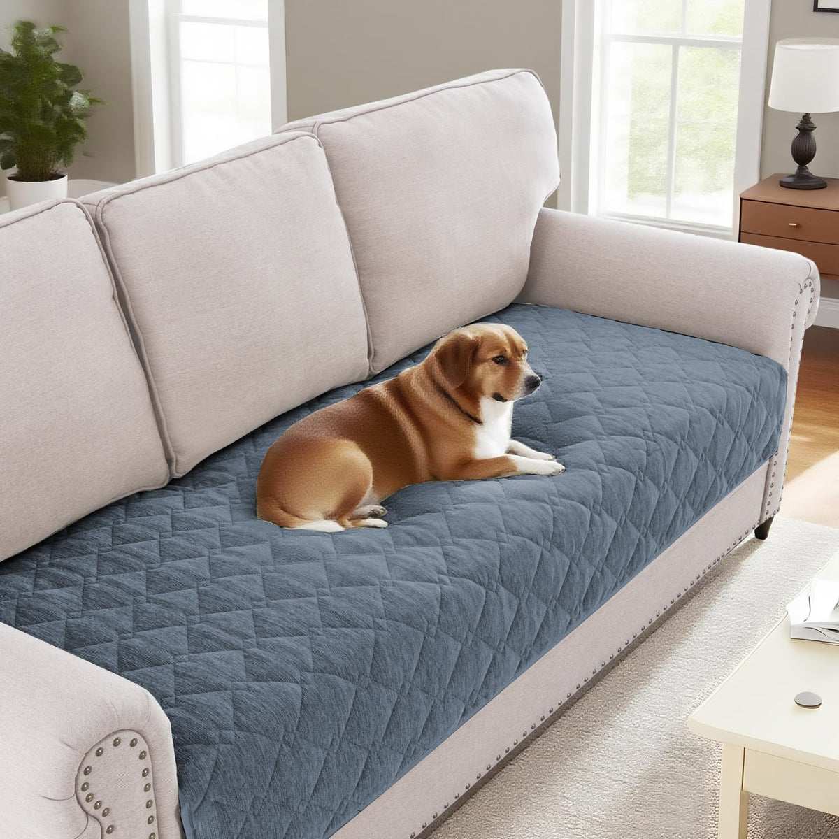 H.VERSAILTEX Couch Cover for Dogs, Non-Slip Washable Pet Sofa Protector