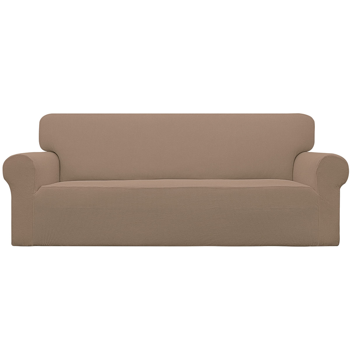 Easy-Going Stretch Couch Covers for Sofa Washable Large Dark Gray