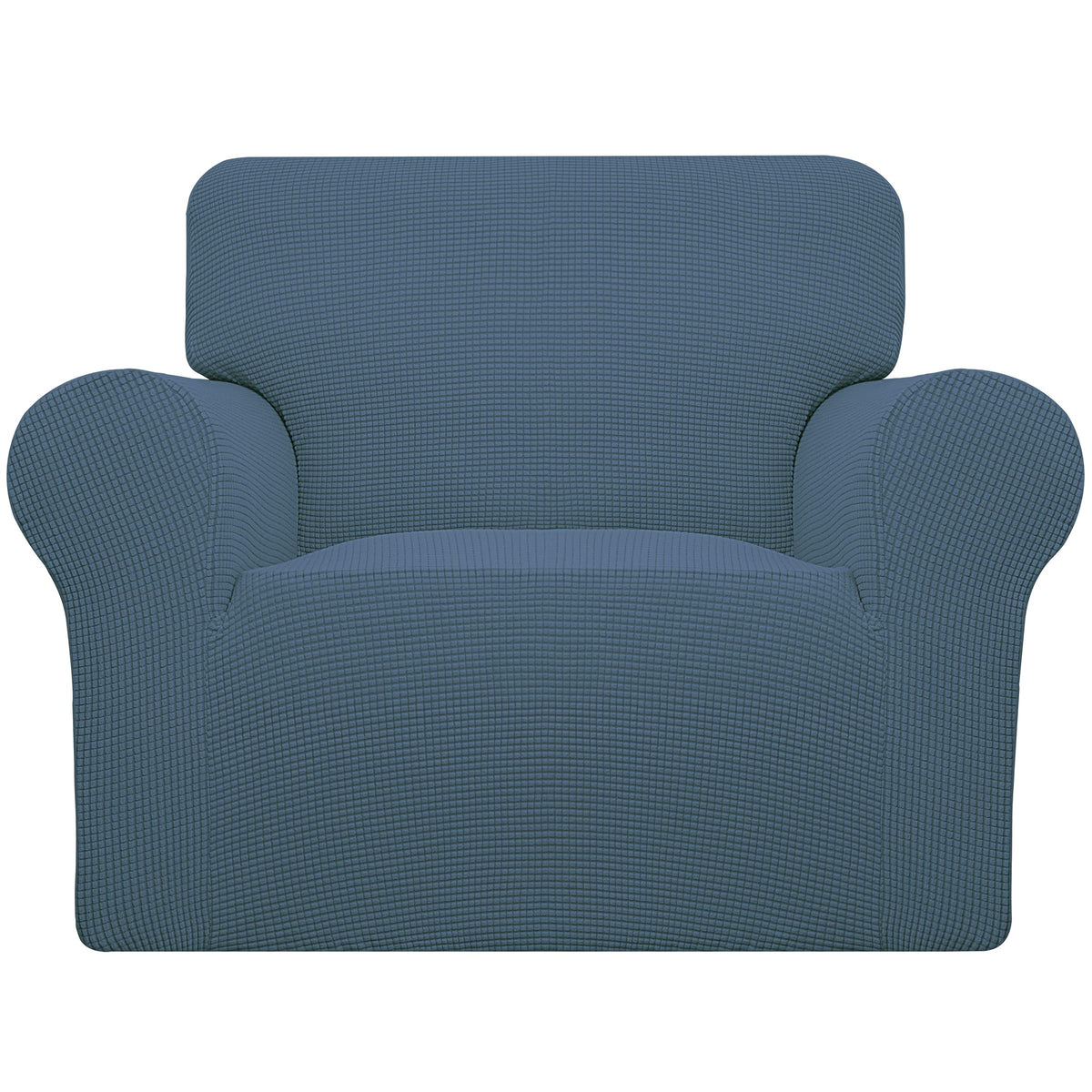 Easy-Going Stretch Loveseat Couch Covers Washable Dark Gray