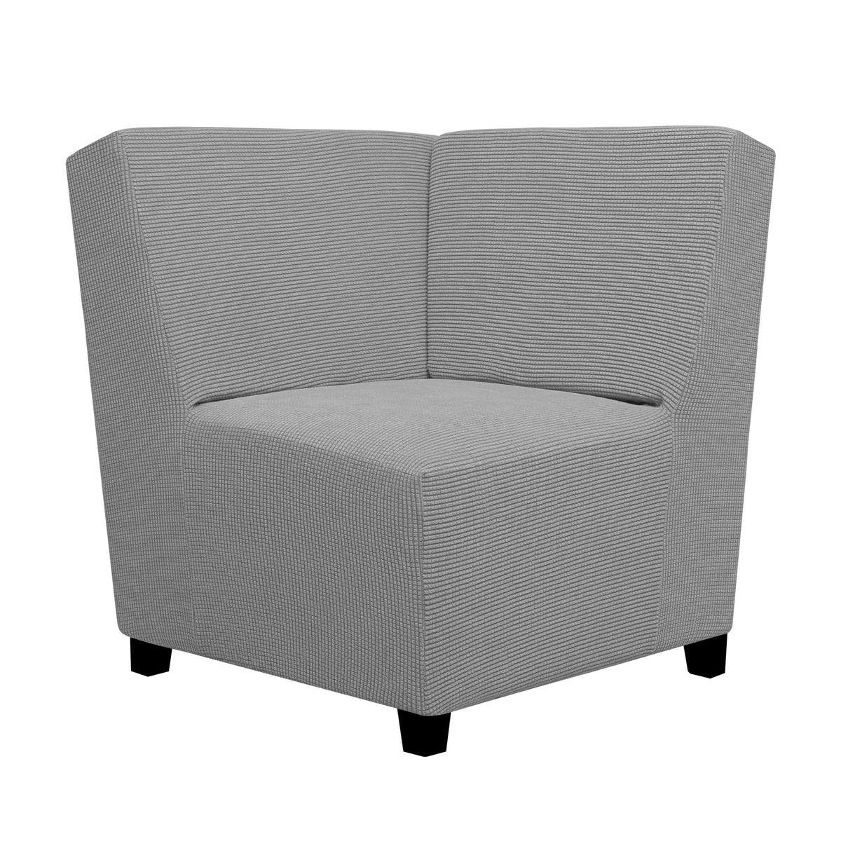 Easy-Going Stretch Loveseat Couch Covers Washable Dark Gray