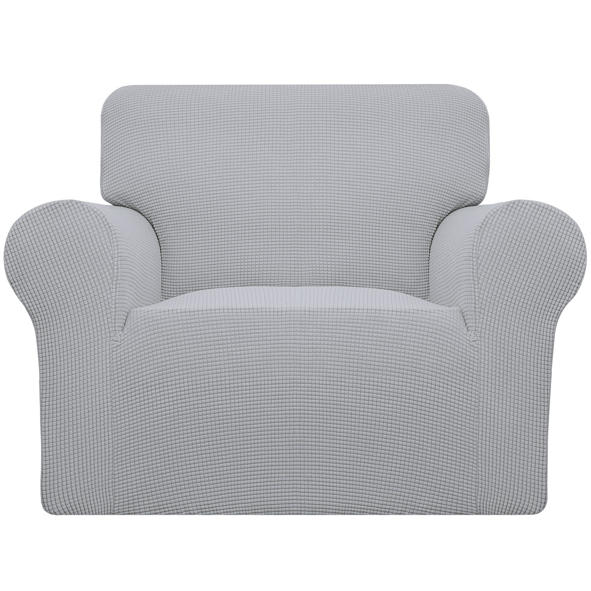 Easy-Going Stretch Oversized Sofa Couch Slipcover Washable Dark Gray