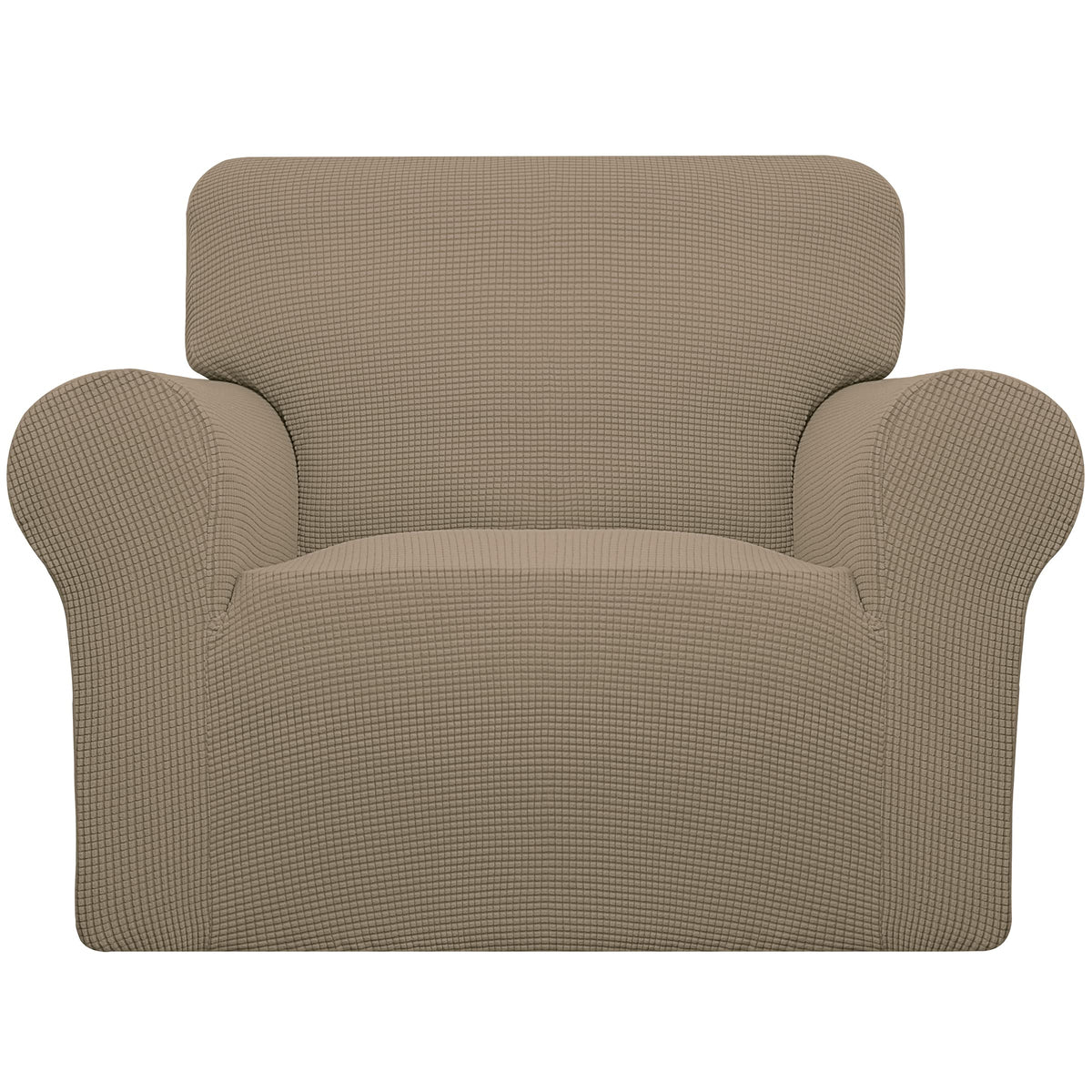 Easy-Going Stretch Couch Covers for Sofa Washable Large Camel