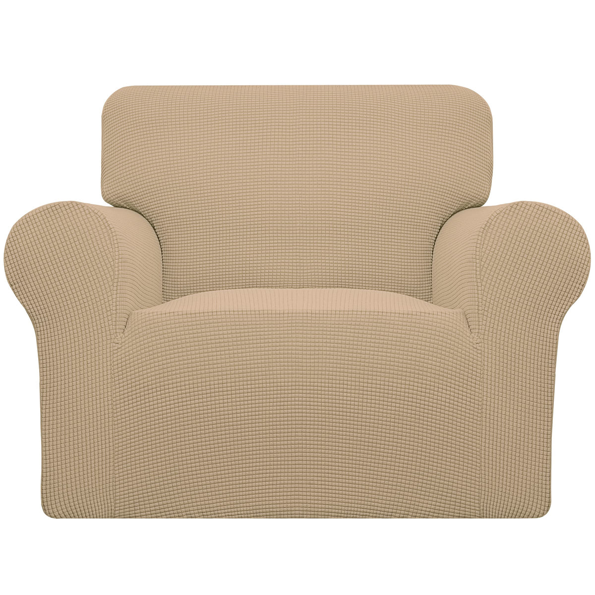 Easy-Going Stretch Couch Covers for Sofa Washable Large Camel