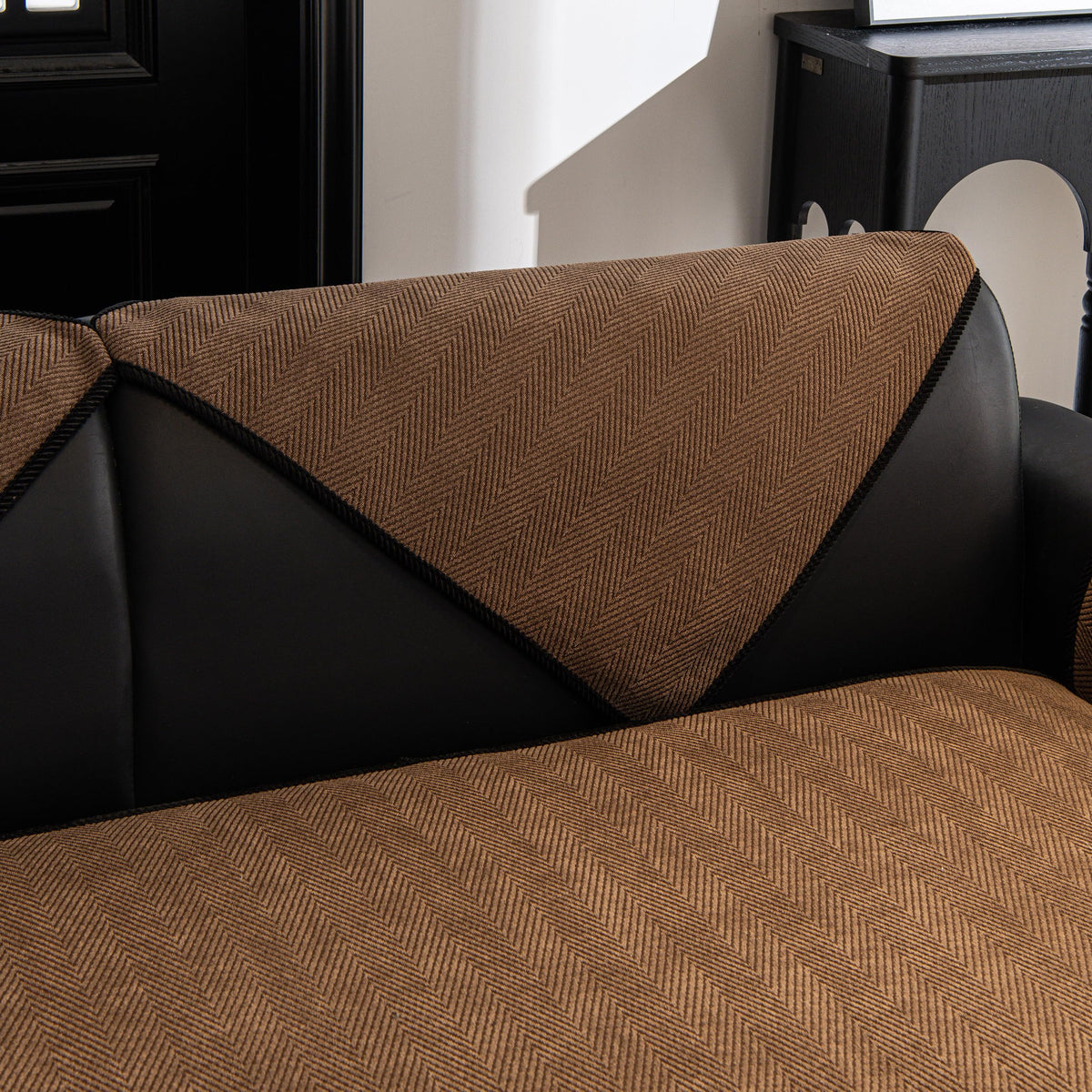 Waterproof Chenille Couch Cover, Non-Slip Sofa Cover for 3 Cushion